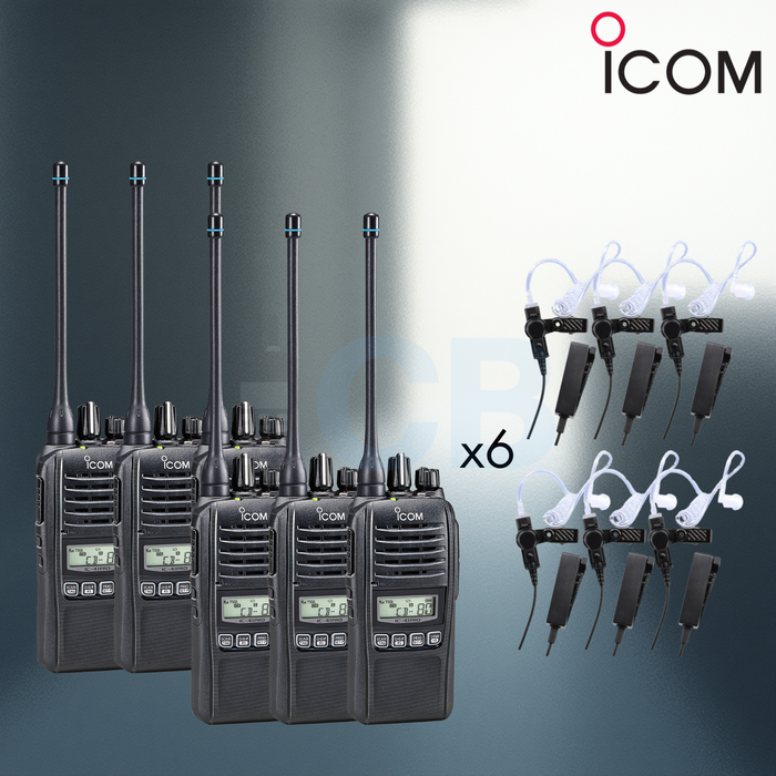 Icom IC-41 Pro - Basic Security & Retail 6 Pack