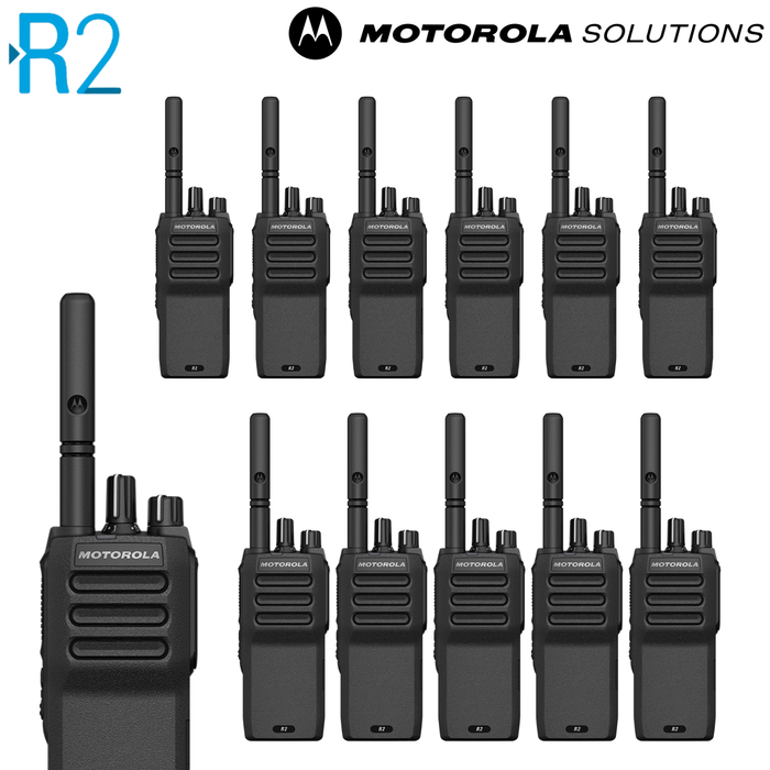 Motorola MOTOTRBO R2 UHF1 4 Watt Radio 12 Pack