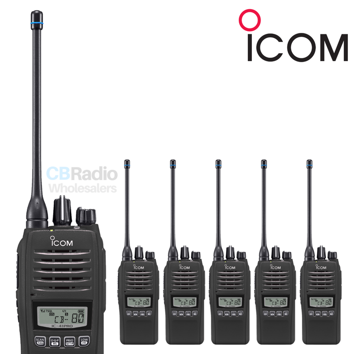 Icom IC-41 Pro - 6 Pack