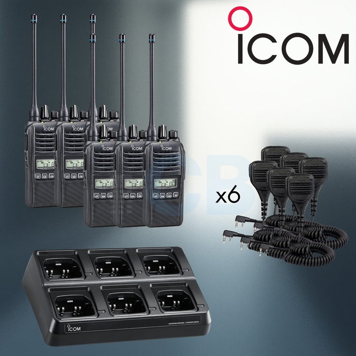Icom IC-41 Pro - Tradie 6 Pack