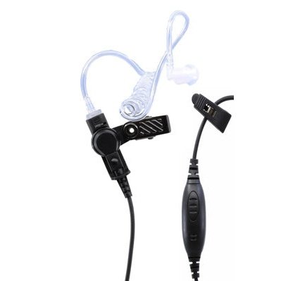 Acoustic Tube Earpiece 1 Wire - Hytera, Hytera 2 Pin PD4, PD5 Series