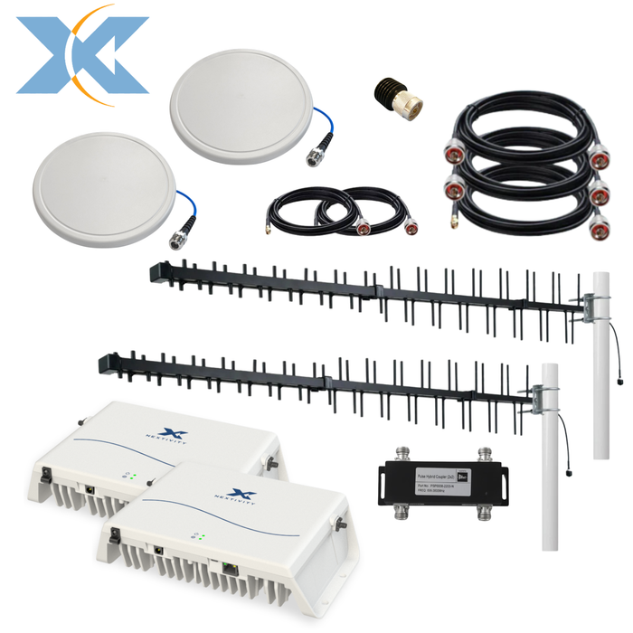 Cel-Fi GO G51 Cellular Coverage Repeater | Commercial & Enterprise, DELUXE Kit