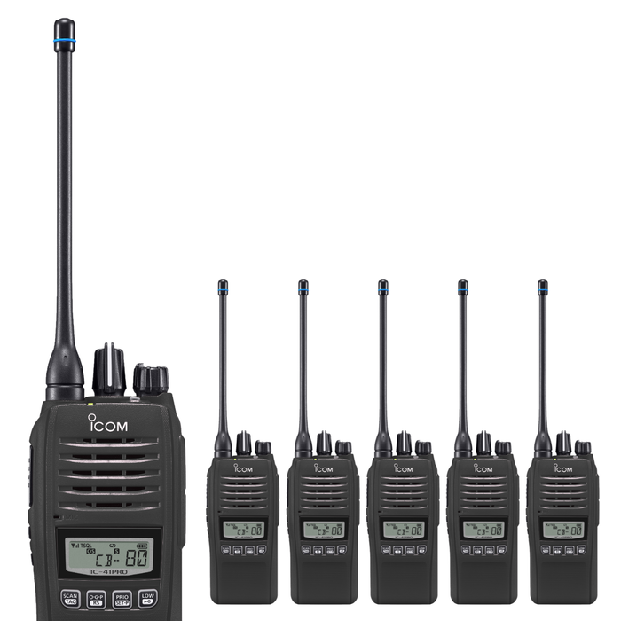 Icom IC-41 Pro - 6 Pack