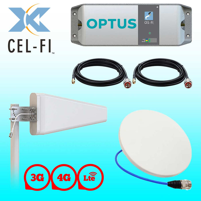 Cel-Fi GO Home & Building Cellular Coverage Repeater (Stationary) - Optus Network Kit