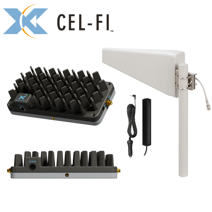 R41 ROAM CEL-FI GO 5G 4G Mobile Cellular Phone Booster with 11dBi Antenna (Caravan Bundle)