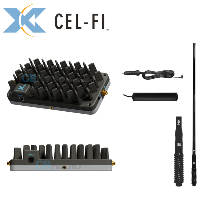 R41 ROAM CEL-FI GO 5G 4G Mobile Cellular Phone Booster with 11dBi Antenna