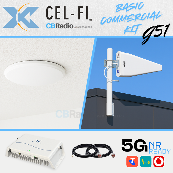 Cel-Fi GO G51 Cellular Coverage Repeater | Commercial & Enterprise, BASIC Kit