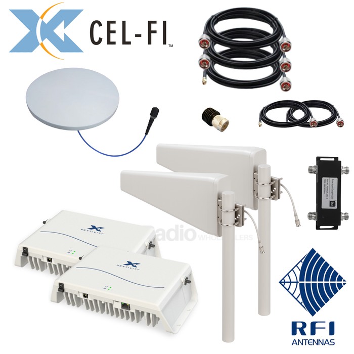 Cel-Fi GO G51 Cellular Coverage Repeater | Commercial & Enterprise, PREMIUM Kit