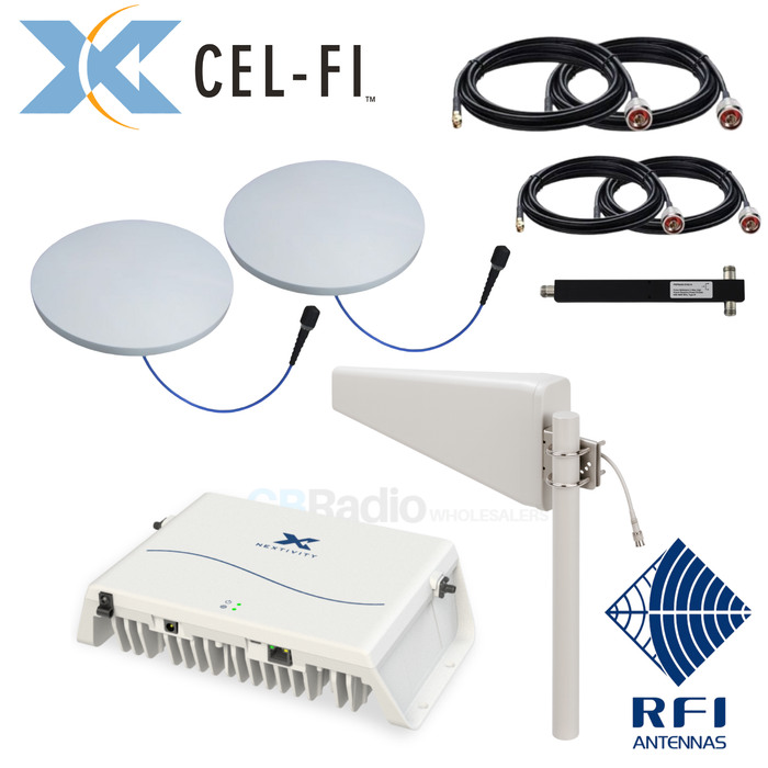 Cel-Fi GO G51 Cellular Coverage Repeater | Commercial & Enterprise, STANDARD Kit