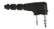 GME D-Hook Earpiece | Two-Pin, 2 Wire  (GME Connector)