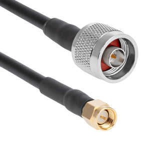 10M SMA-M to N-M low-loss lead