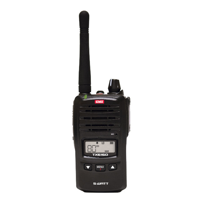 GME TX6160X 5-1 WATT UHF CB Handheld Radio