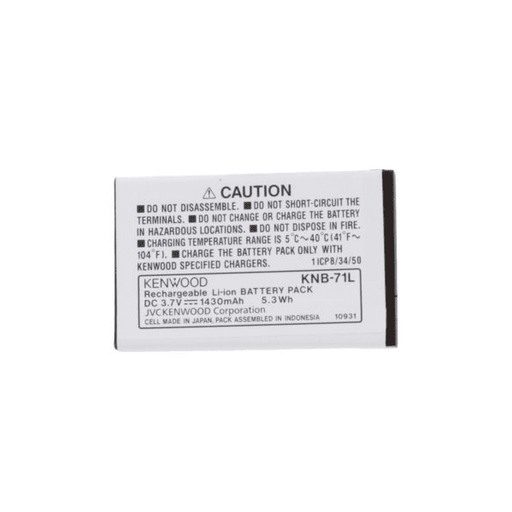 Kenwood KNB-71L Li-ion 7.4V-2000mAh Battery