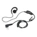 Motorola DLR1060 HKLN4604 Swivel Earpiece G Hook, In-line microphone and push-to-talk