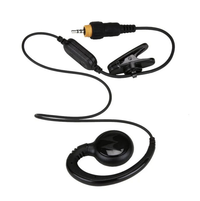 Motorola HKLN4437 CLP Series Single Pin Short Cord Earpiece