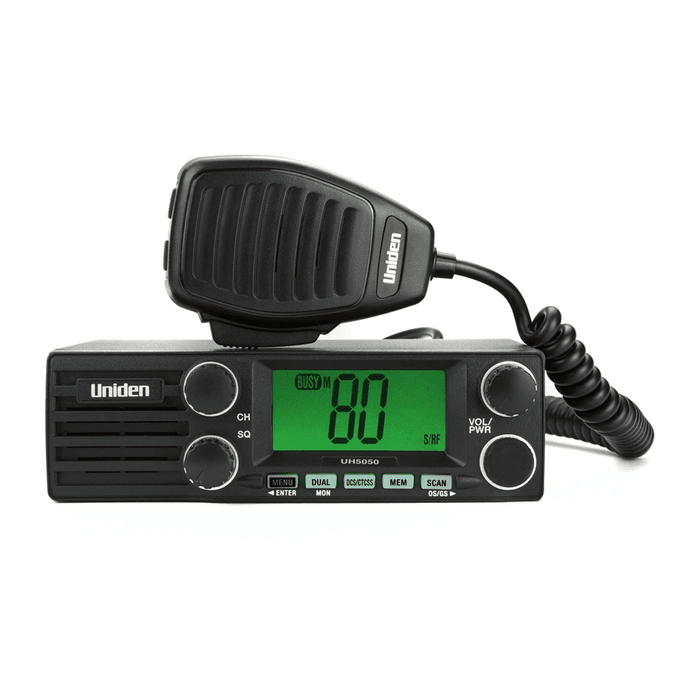 UH5050 Uniden CB Mobile Dual Voltage 12-24V DIN UHF